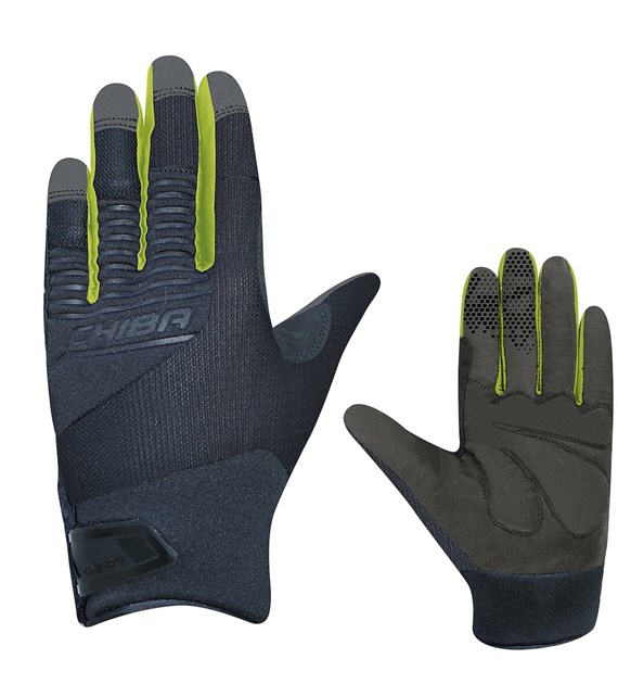 CHIBA rękawiczki BLADE czarno żółte M