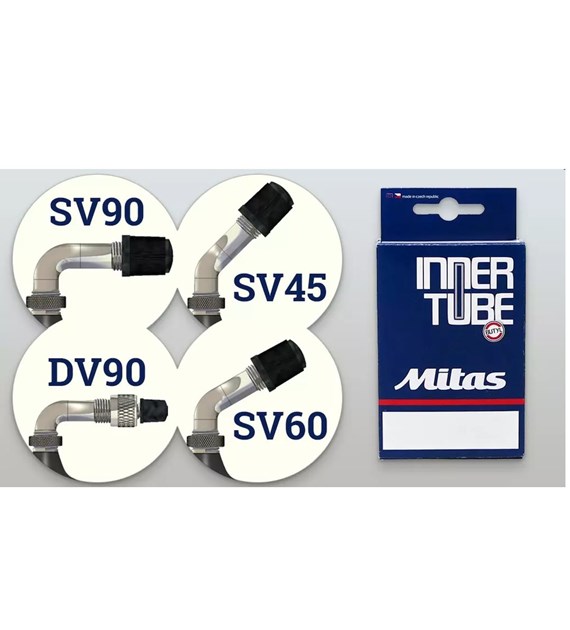 Rubena dętka SV90/45 12 1/2 x1,75-2,45 47/62-203