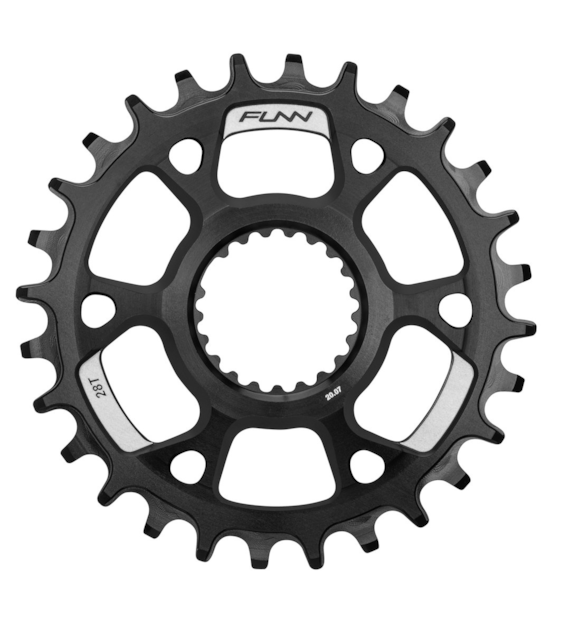 FUNN tarcza mechanizmu korb. SOLO DS czarna 28T