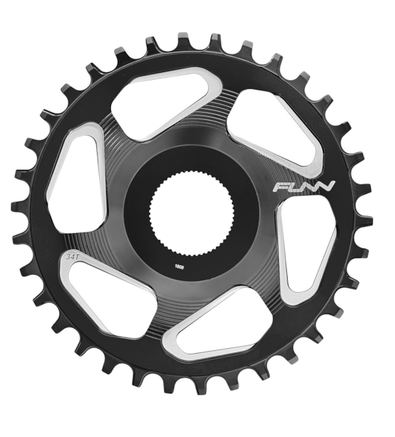 FUNN tarcza mechanizmu korb. SOLO ES czarna 36T