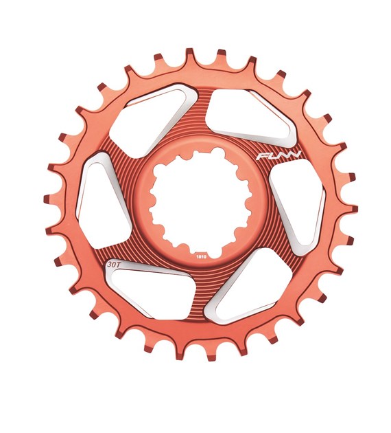 FUNN Tarcza mech. korb. SOLO DX czerwona 30T