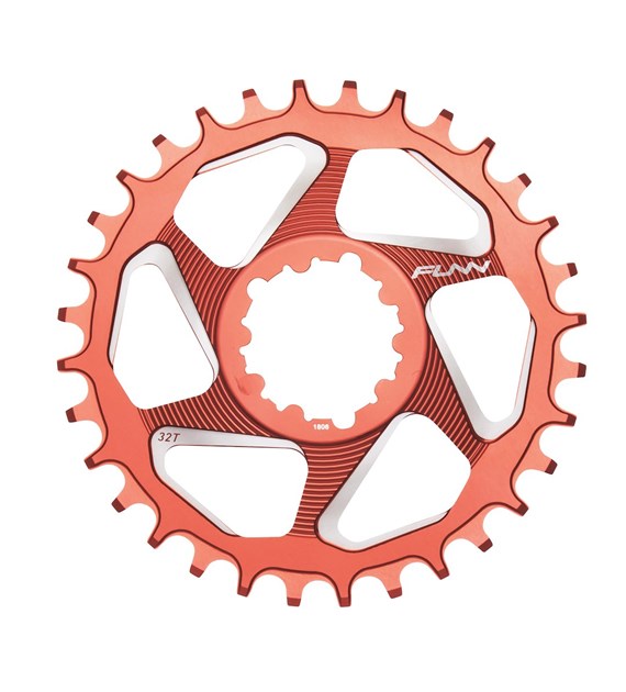 FUNN Tarcza mech. korb. SOLO DX czerwona 32T