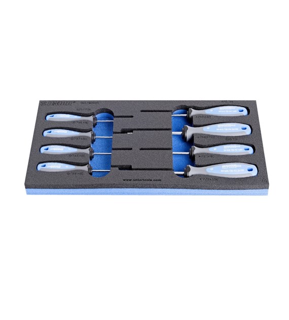 UNIOR Zestaw wkrętaków na wkładce