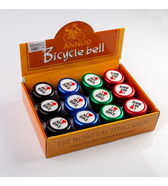 Dzwonek alu/kolor opakowanie 12 sztuk