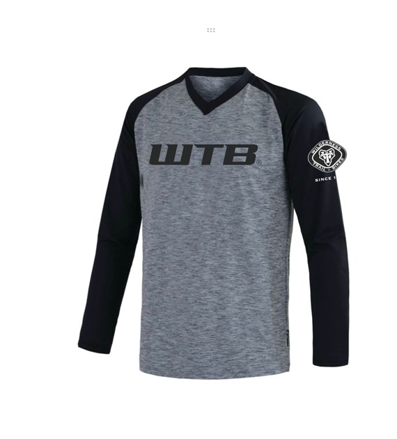 WTB Koszulka M/W długi rękaw szaro czarna XL
