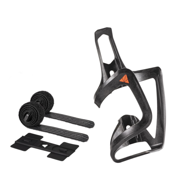 GRANITE Carbon koszyk na bidon z paskami AUX