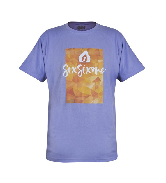 661 T-Shirt SCRIPT purpurowa M