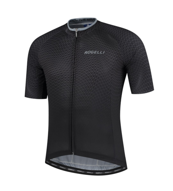 Rogelli koszulka WEAVE czarno szara M