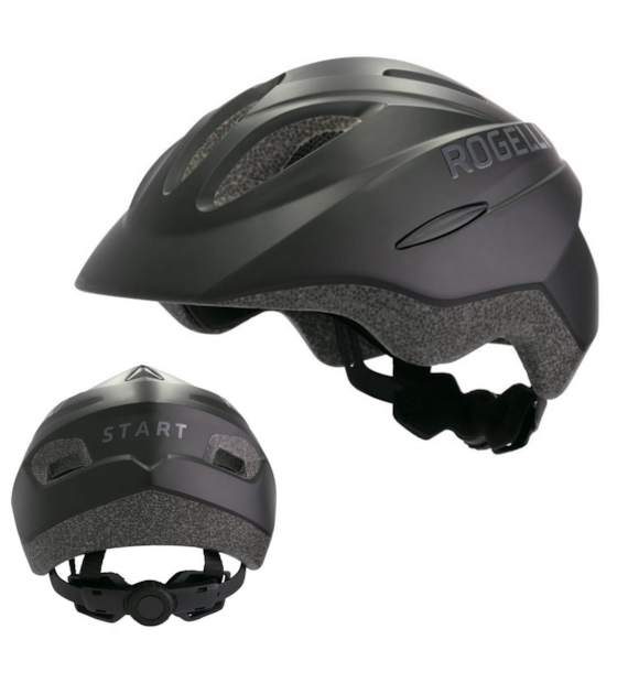 Rogelli kask dziecięcy START czarny M