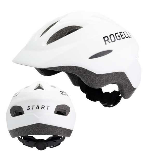 Rogelli kask dziecięcy START biały M