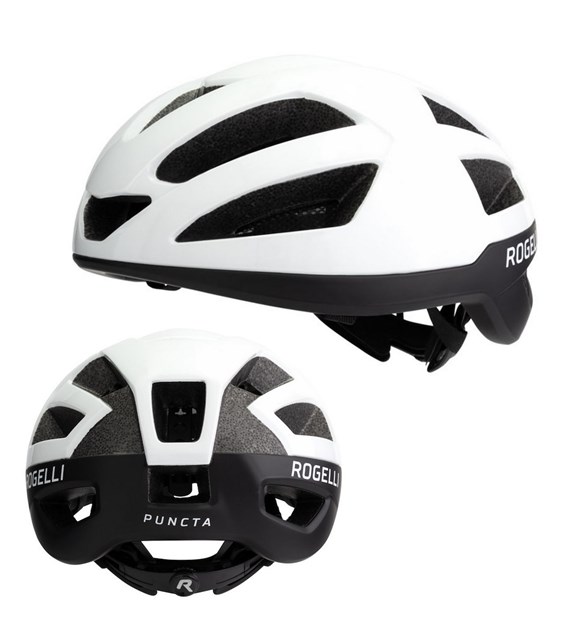 Rogelli kask PUNCTA biały L/XL