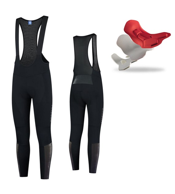 Rogelli rajtuzy ESSENTIAL  HI VIS czarne XL