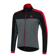 Rogelli bluza FREEZE szaro czarno czerwona 3XL