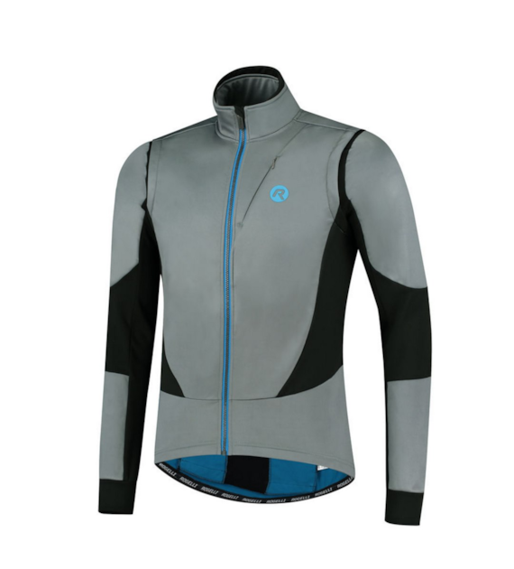 Rogelli bluza BRAVE szaro czarno niebieska L