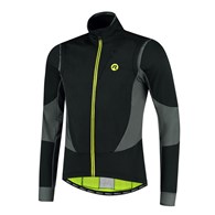 Rogelli bluza BRAVE czarno szaro żółta M