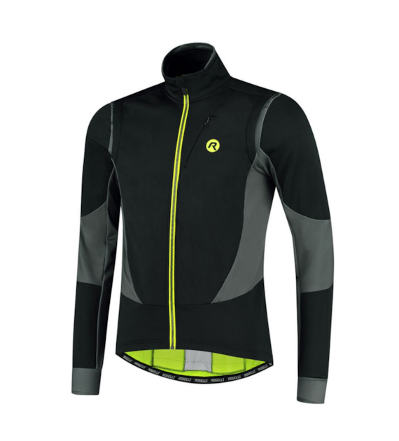 Rogelli bluza BRAVE czarno szaro żółta M