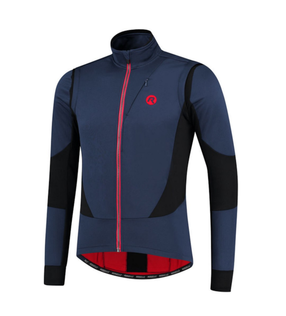 Rogelli bluza BRAVE niebiesko czarno czerwona M