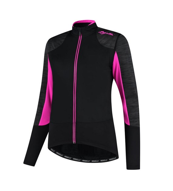 Rogelli bluza GLORY LDS czarno rózowa M