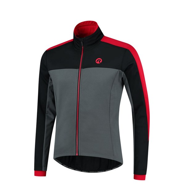 Rogelli bluza FREEZE szaro czarno czerwona 4XL