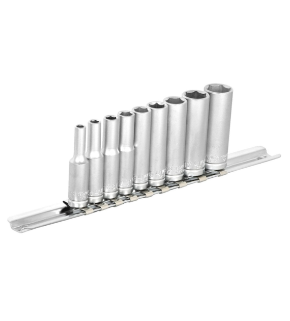 UNIOR Zestaw kluczy nasadowych 1/4'' długich