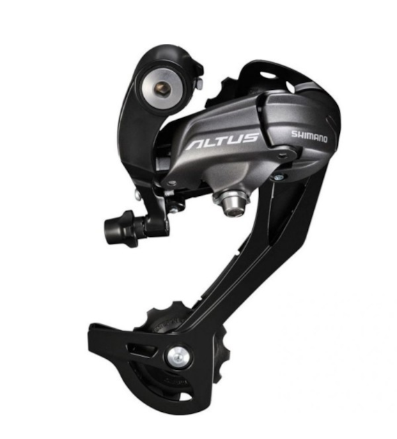 SHIMANO przerzutka tylna RDM-370 ALTUS czarna