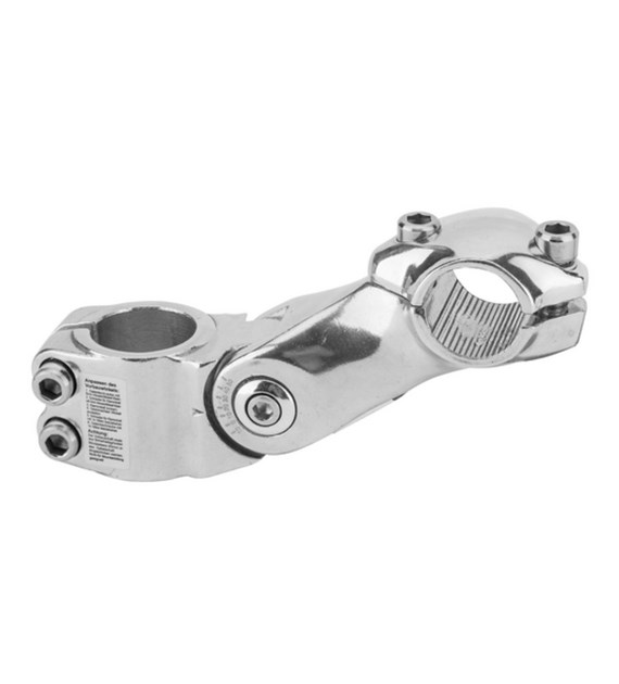 Wspornik kierownicy KWG-8-08 25,4 ahead srebrny