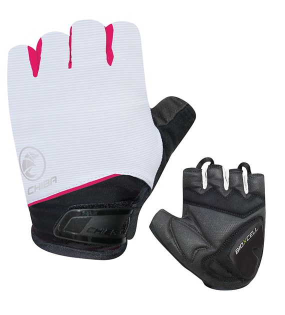 CHIBA rękawiczki BIOXCELL LADY białe S