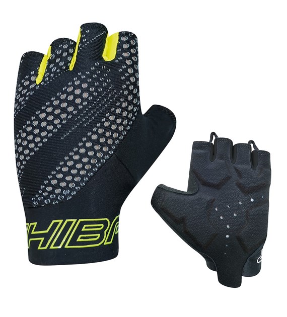 CHIBA rękawiczki ERGO czarno żółty XS