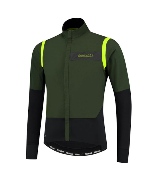 Rogelli bluza INFINITE zielono czarna M