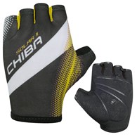 CHIBA rękawiczki SOLAR II XS czarno żółte