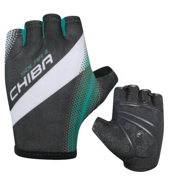 CHIBA rękawiczki SOLAR II XS czarno olejowe