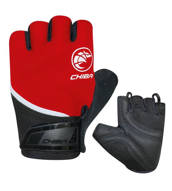 CHIBA rękawiczki YOUTH XS czerwone