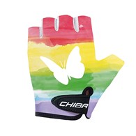 CHIBA rękawiczki COOL KIDS tęcza motyl L