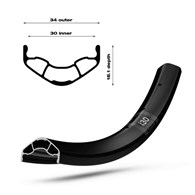 WTB Obręcz KOM TOUGH i-30 29'' TCS 2.0 32 otwory