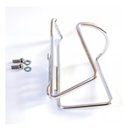 Koszyk bidonu srebrny