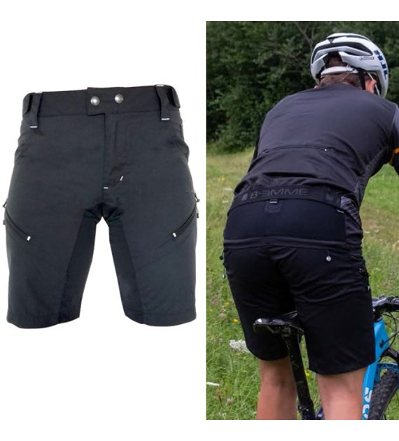 Biemme Bermudy FREERIDE czarne XXL