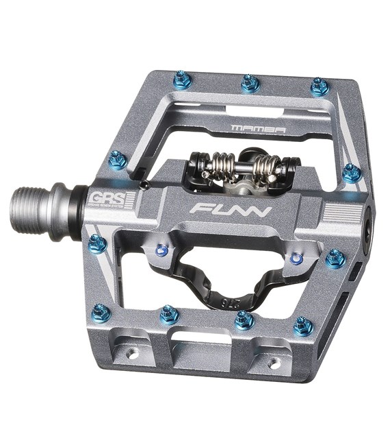 FUNN pedały MAMBA S jednostronne szare