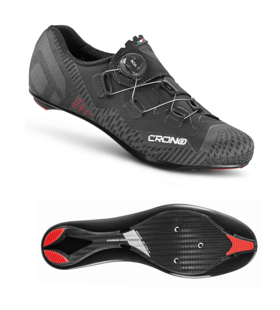 CRONO buty szosowe CK-3-22 czarne 42 kompozyt