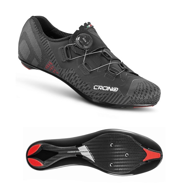 CRONO buty szosowe CK-3-22 czarne 41 kompozyt