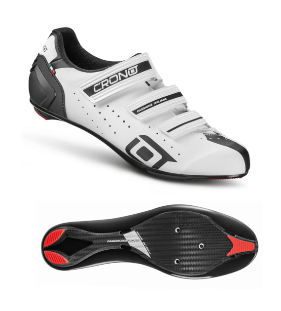 CRONO buty szosowe CR-4-22 białe 46 kompozyt
