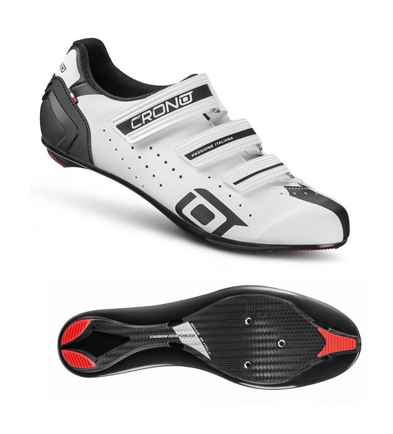 CRONO buty szosowe CR-4-22 białe 47 kompozyt