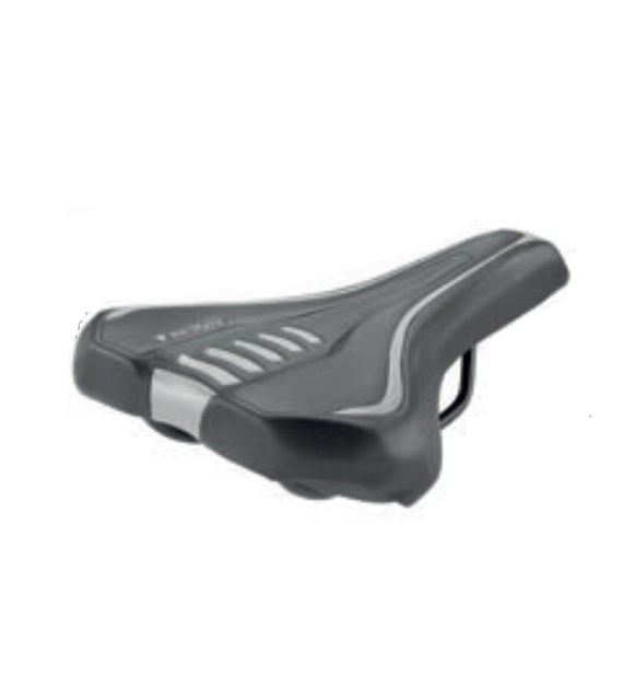 Siodełko ALTHEA czarno srebrne