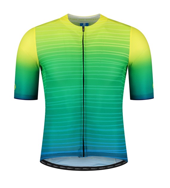 Rogelli koszulka SURF XL niebiesko limonkowa