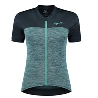 Rogelli koszulka MELANGE LDS granatowo turkus. S