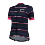 Rogelli koszulka STRIPE LDS niebiesko rózowa XS