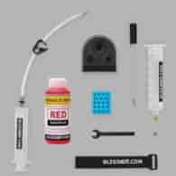 Zestaw do odpowietrzania PREMIUM RED Shimano