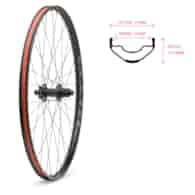 WTB Koło PROTERRA i27x29'' tył 148x12 32 6 śrub MS