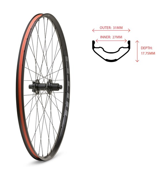 WTB Koło PROTERRA i27x29'' tył 148x12 32 6 śrub MS