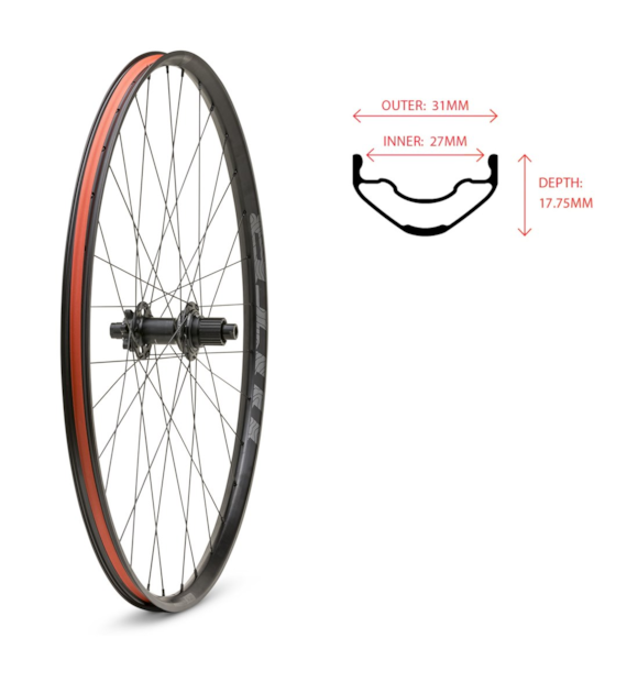 WTB Koło PROTERRA i27x29'' tył 148x12 32 6 śrub MS
