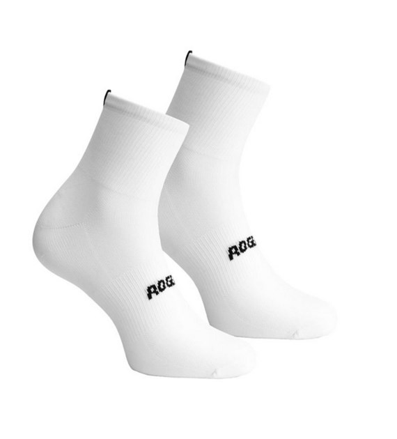 Rogelli skarpetki ESSENTIONAL 2 pack białe XL